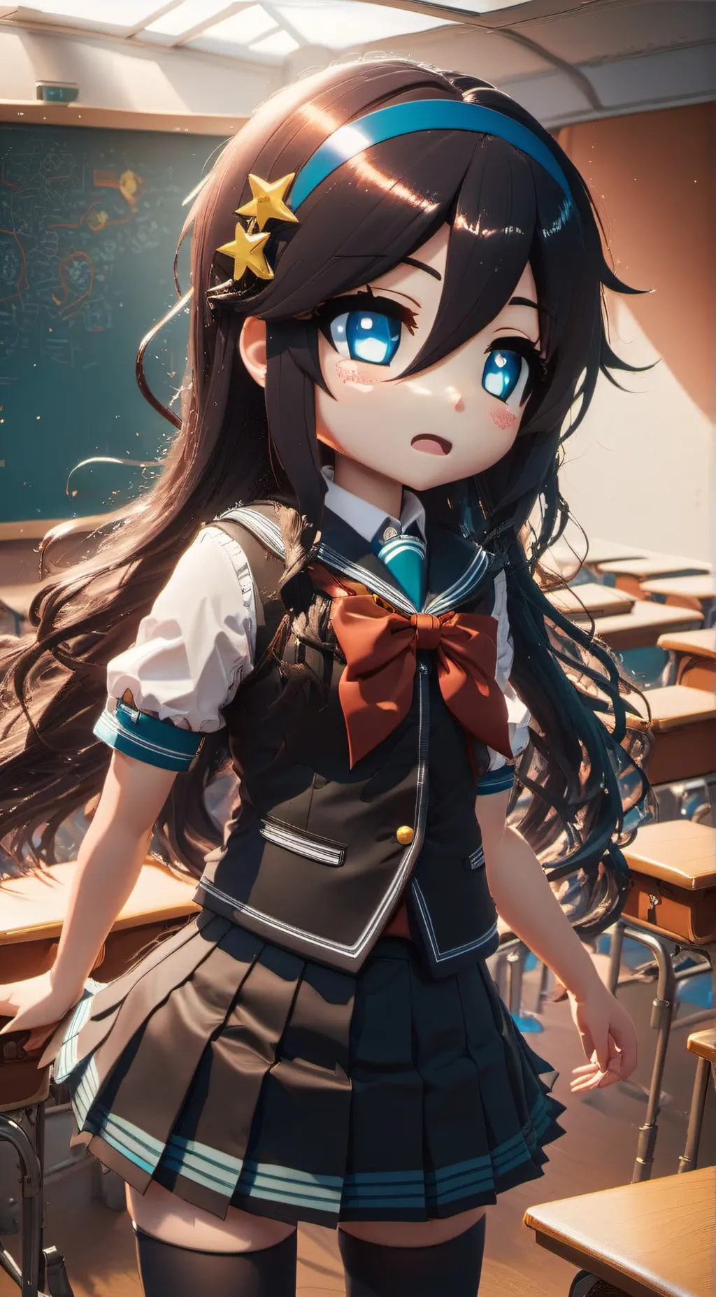 ai character: Grace background