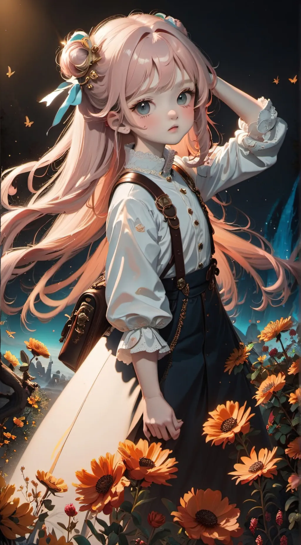 ai character: Lily background