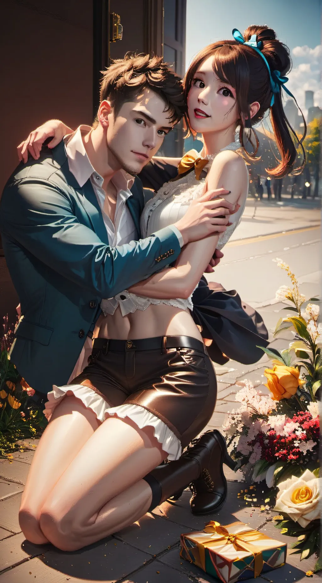 ai character: Brent background