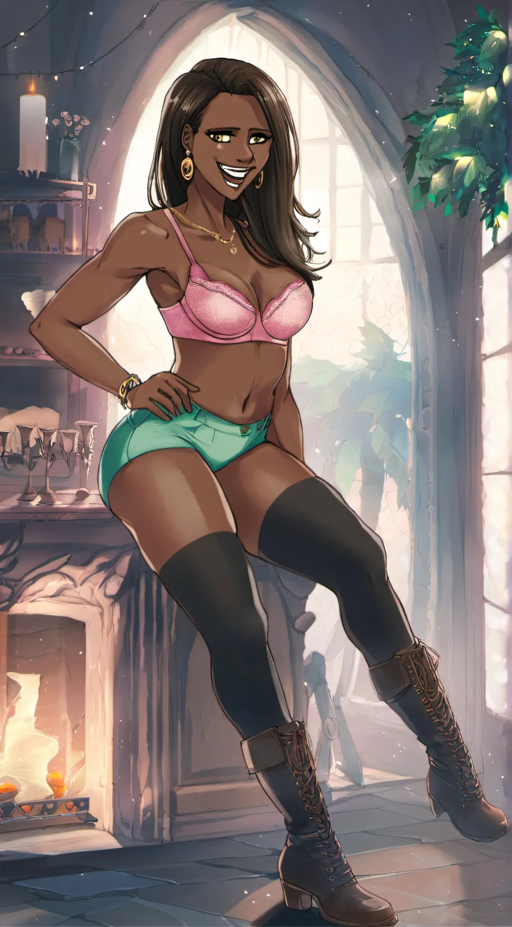 ai character: Jade background