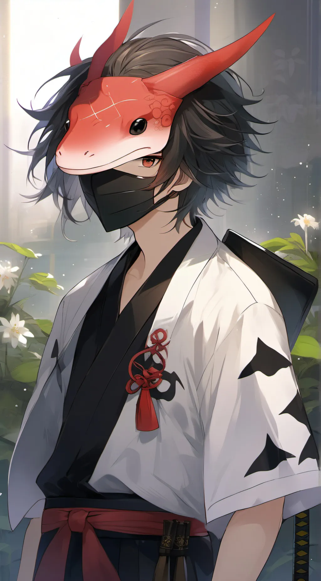 ai character: The Summer Samurai background