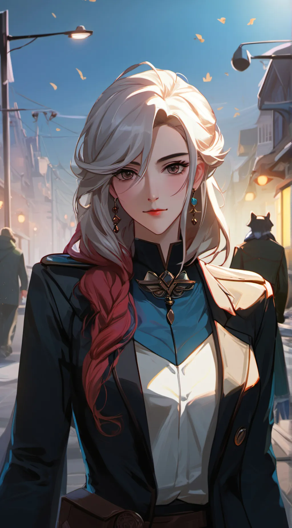 ai character: lilly background