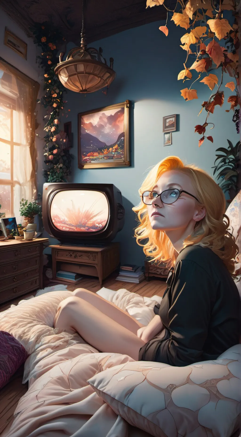 ai character: grandma background