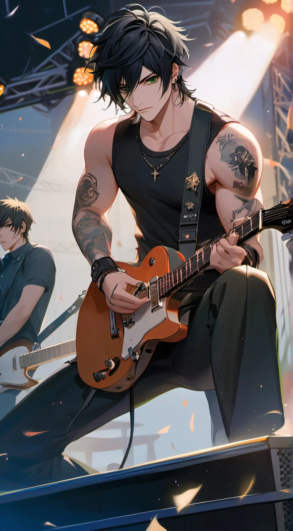 ai character: Vesper background