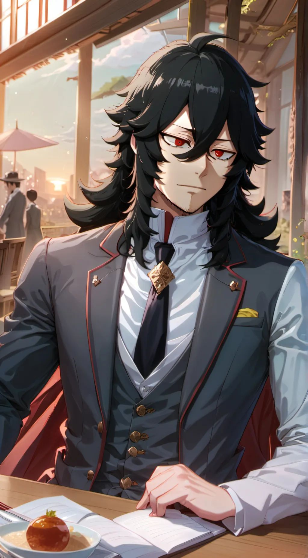 ai character: ☆ Pro Heroes ☆ background