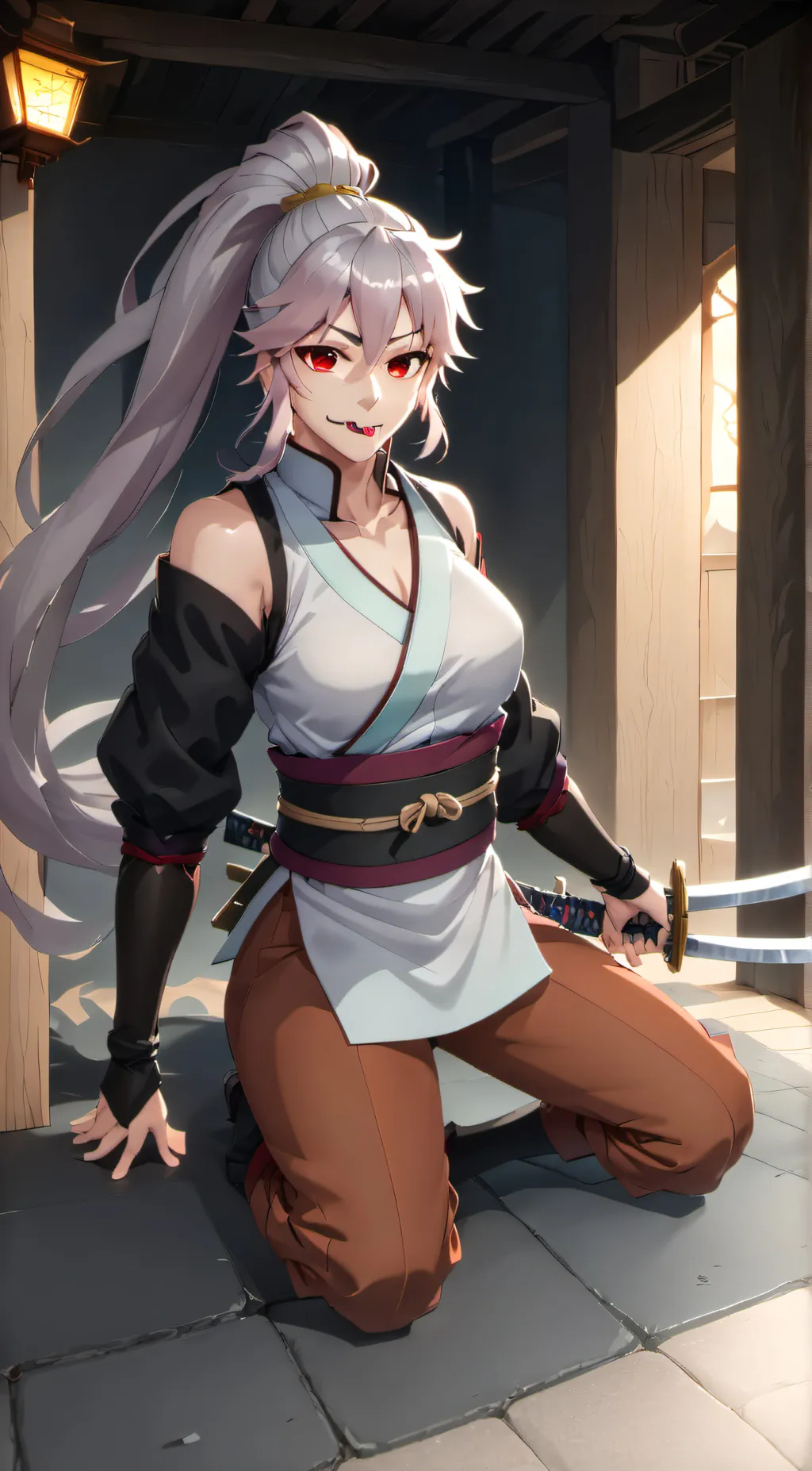 ai character: Mizuki Uzui background