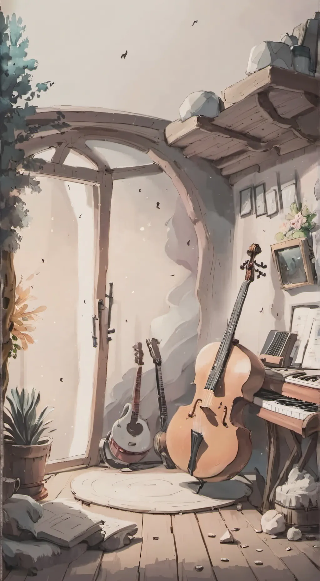 ai character: Leo Anderson background