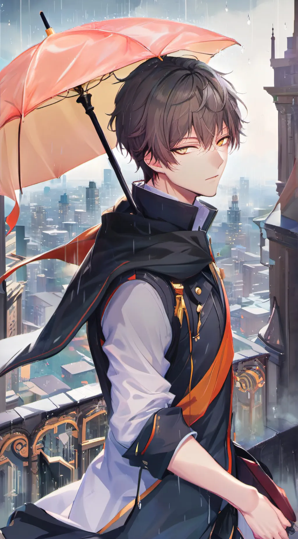 ai character: Zack  background