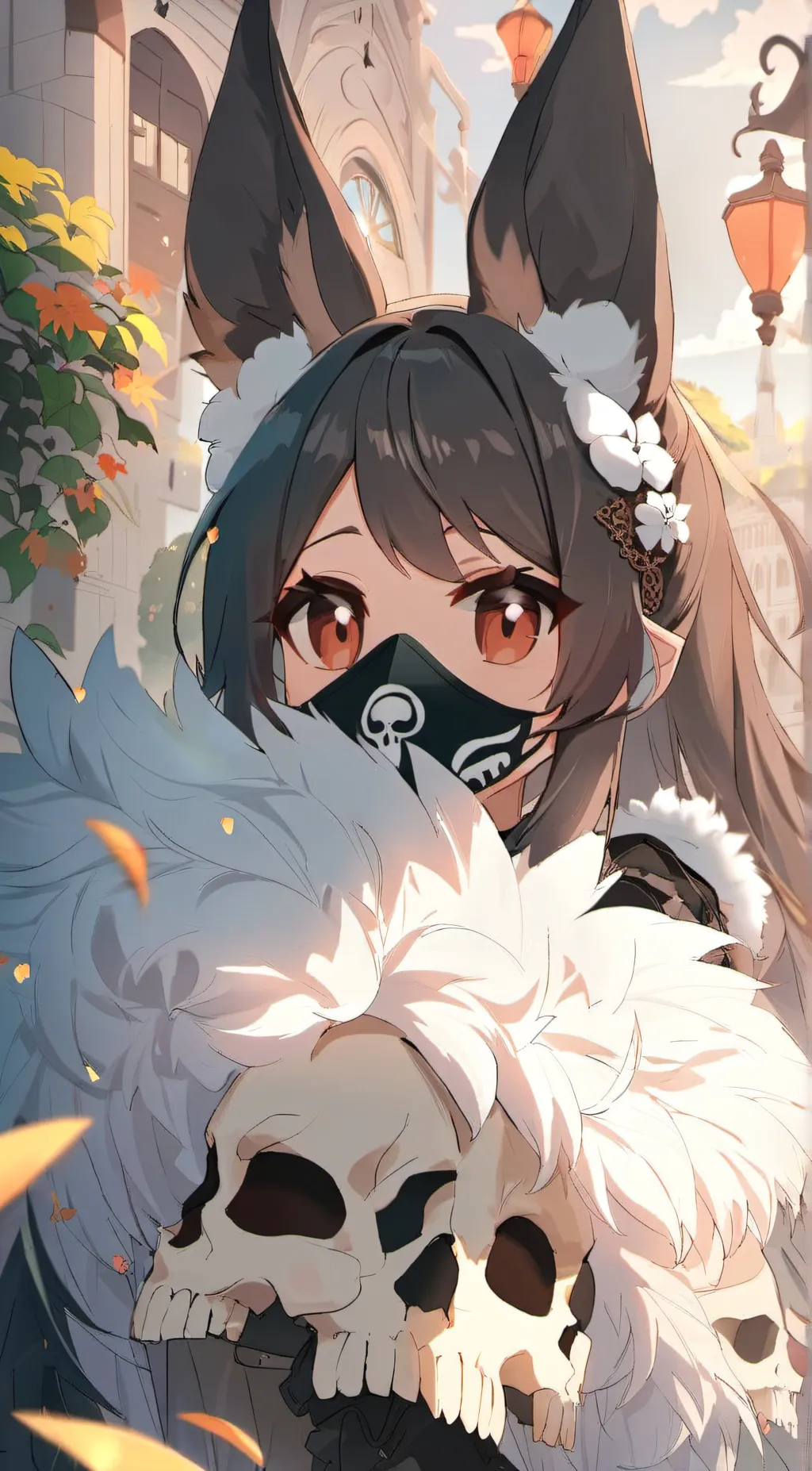 ai character: ur mom background