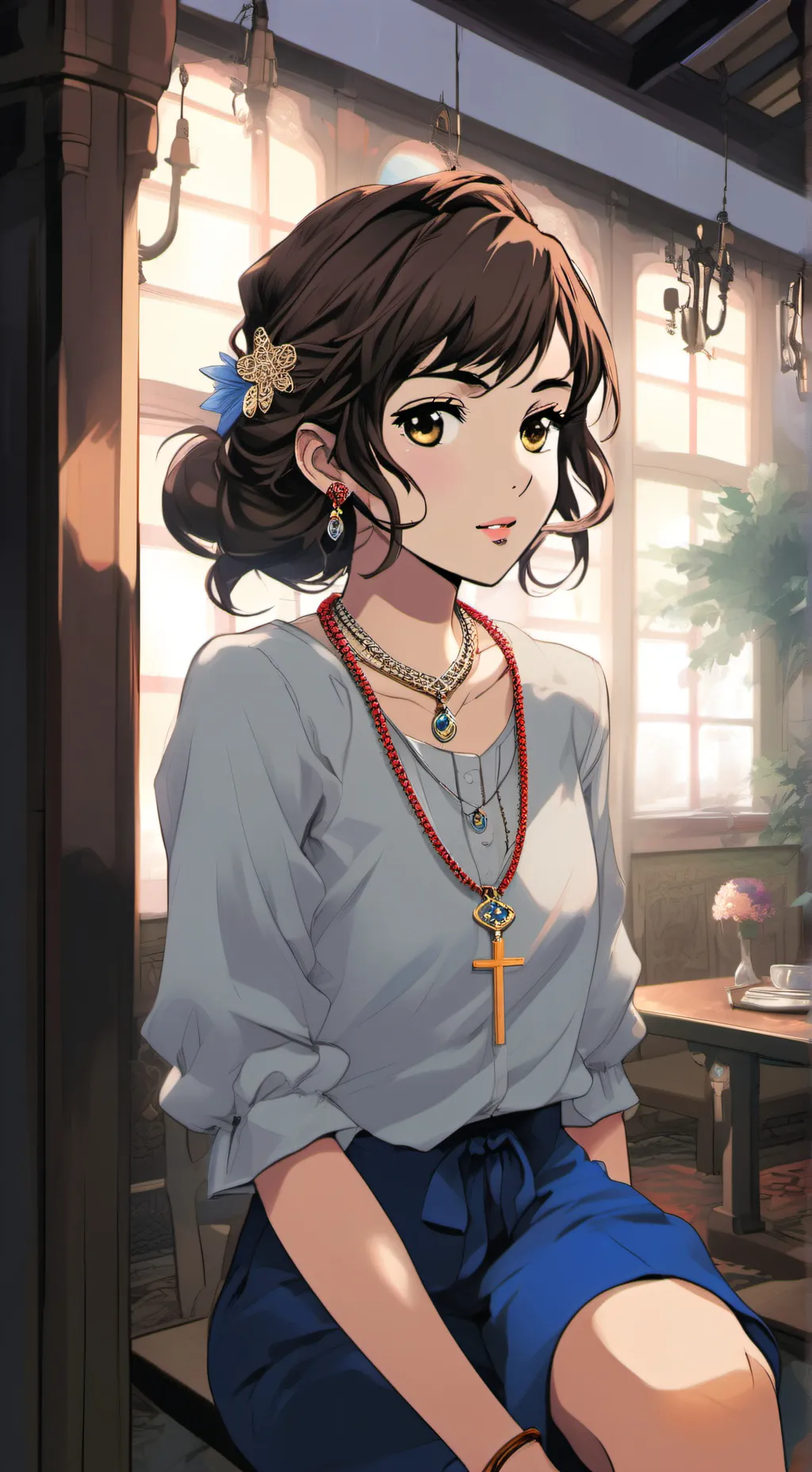 ai character: Miracle Mira background