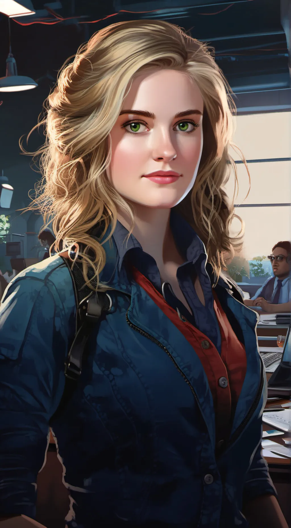 ai character: Ella Don background