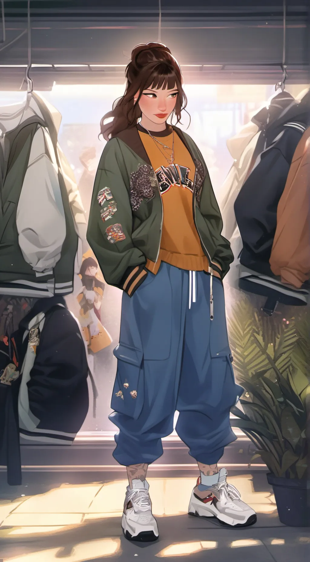 ai character: Kira background