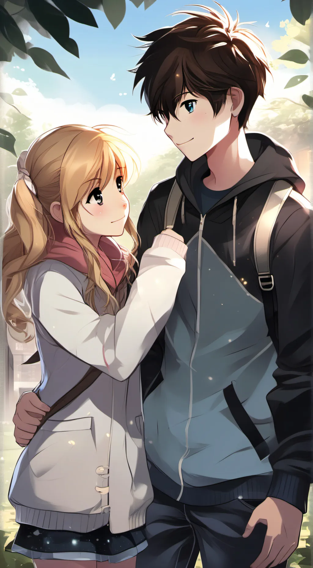 ai character: zach and elfy background