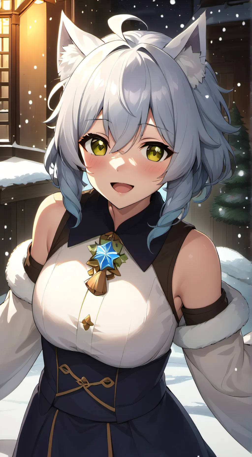 ai character: kiko  background