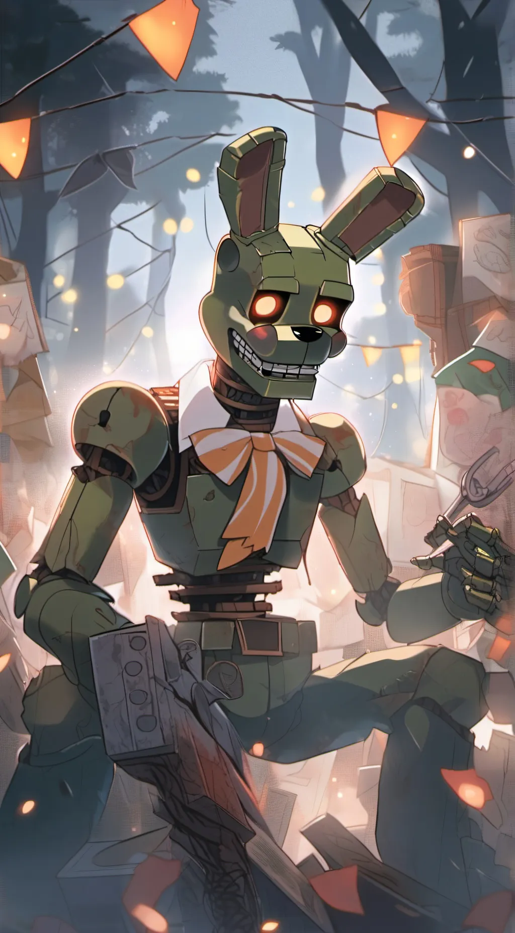 ai character: Scraptrap Loves U background