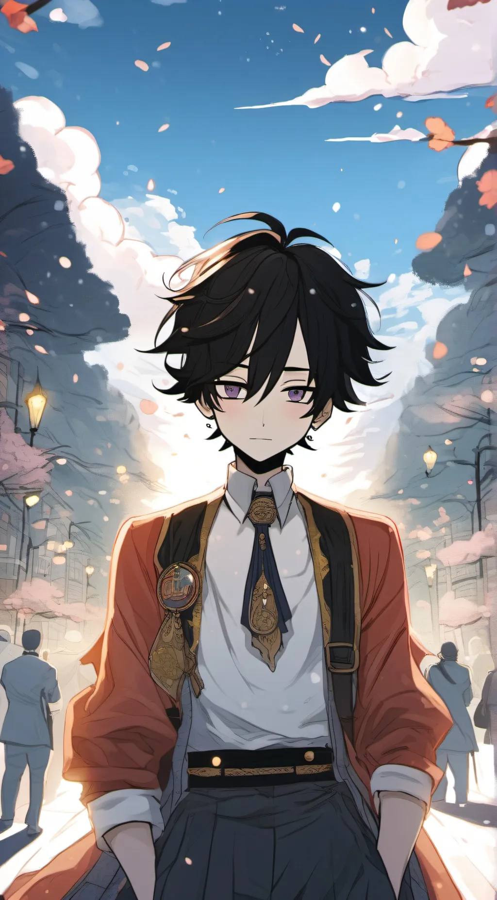 ai character: Xavier  background