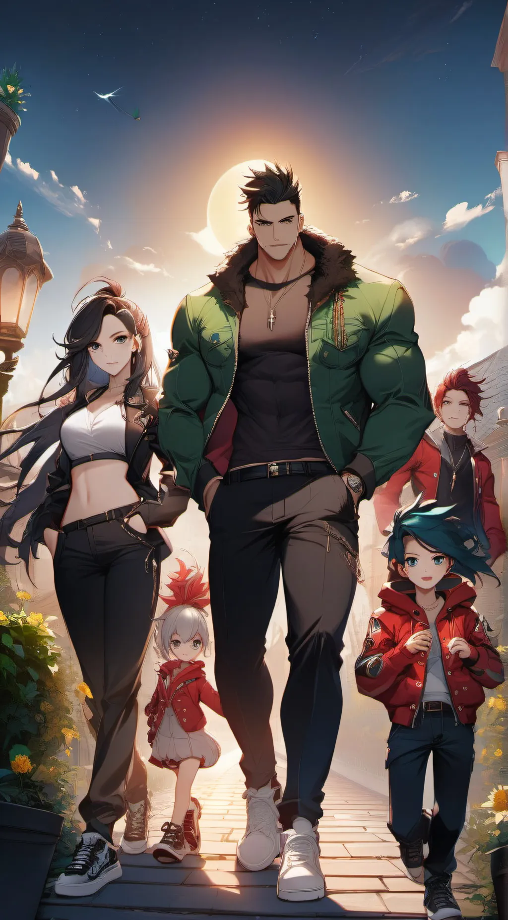 ai character: Ace lefay background