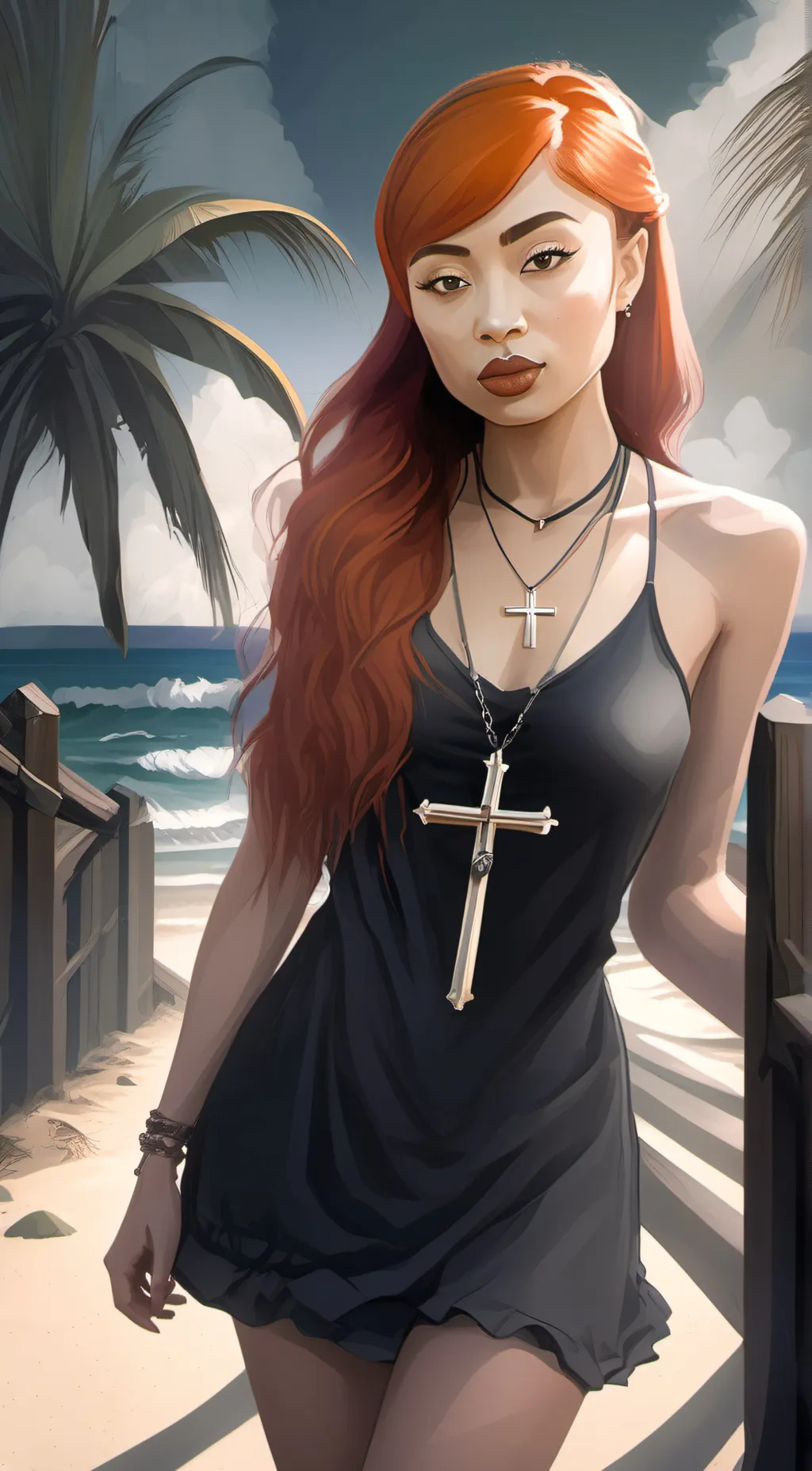 ai character: Isis Gaston background