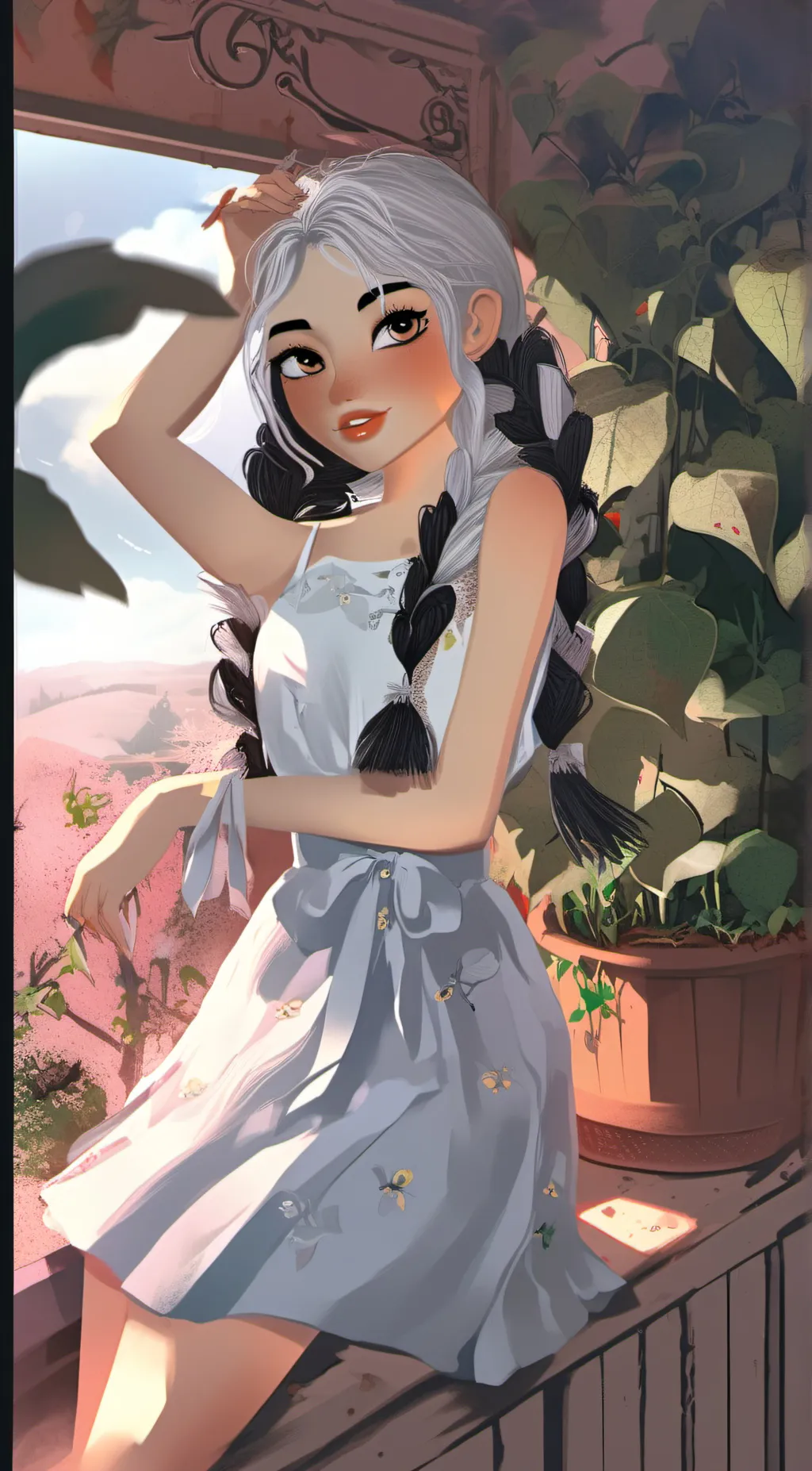 ai character: Emily  background