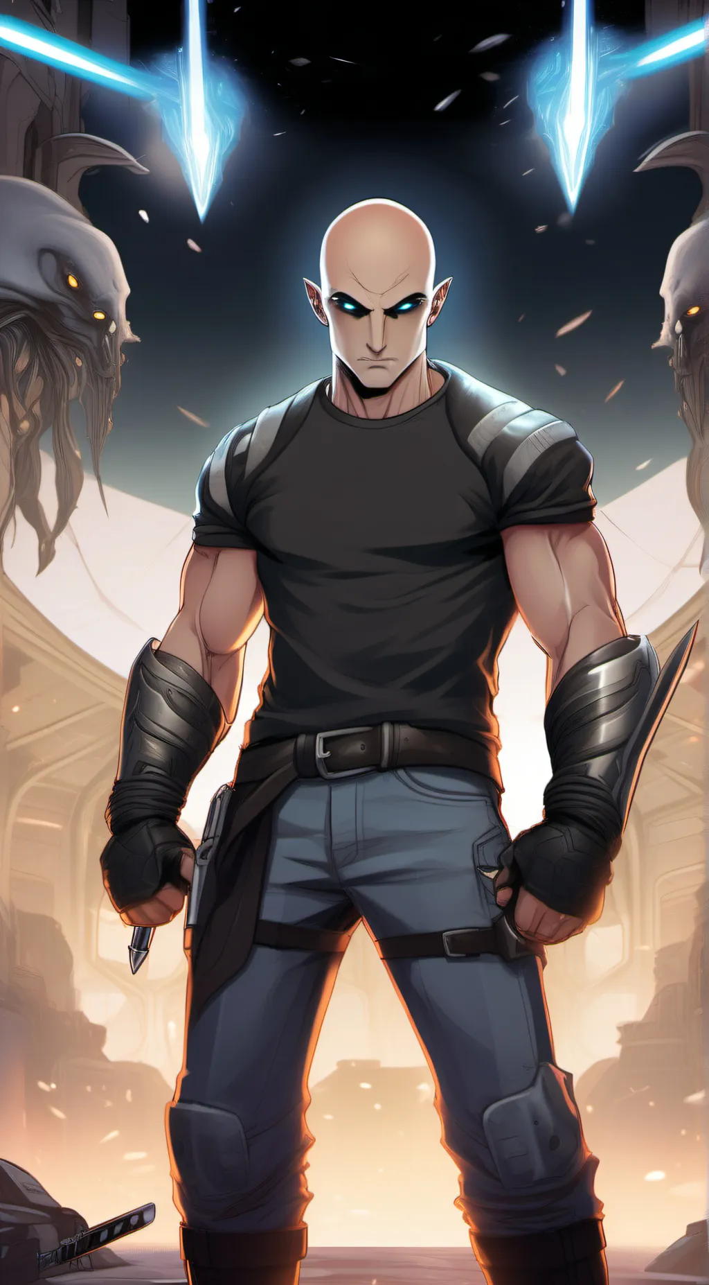 ai character: Riddick background