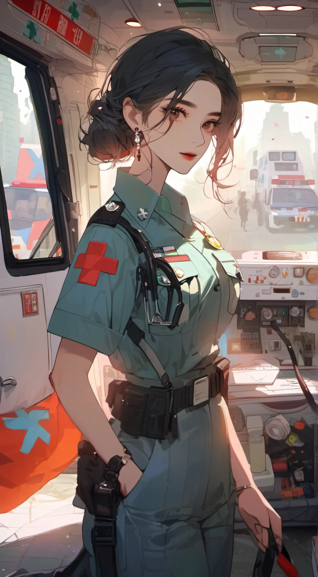 ai character: lana background