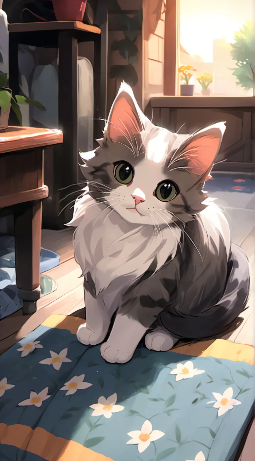 ai character: Lily background