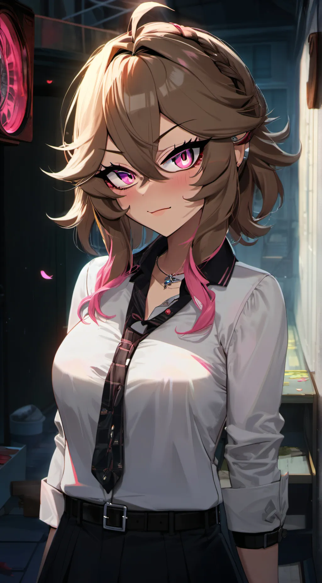 ai character: Cali parch background