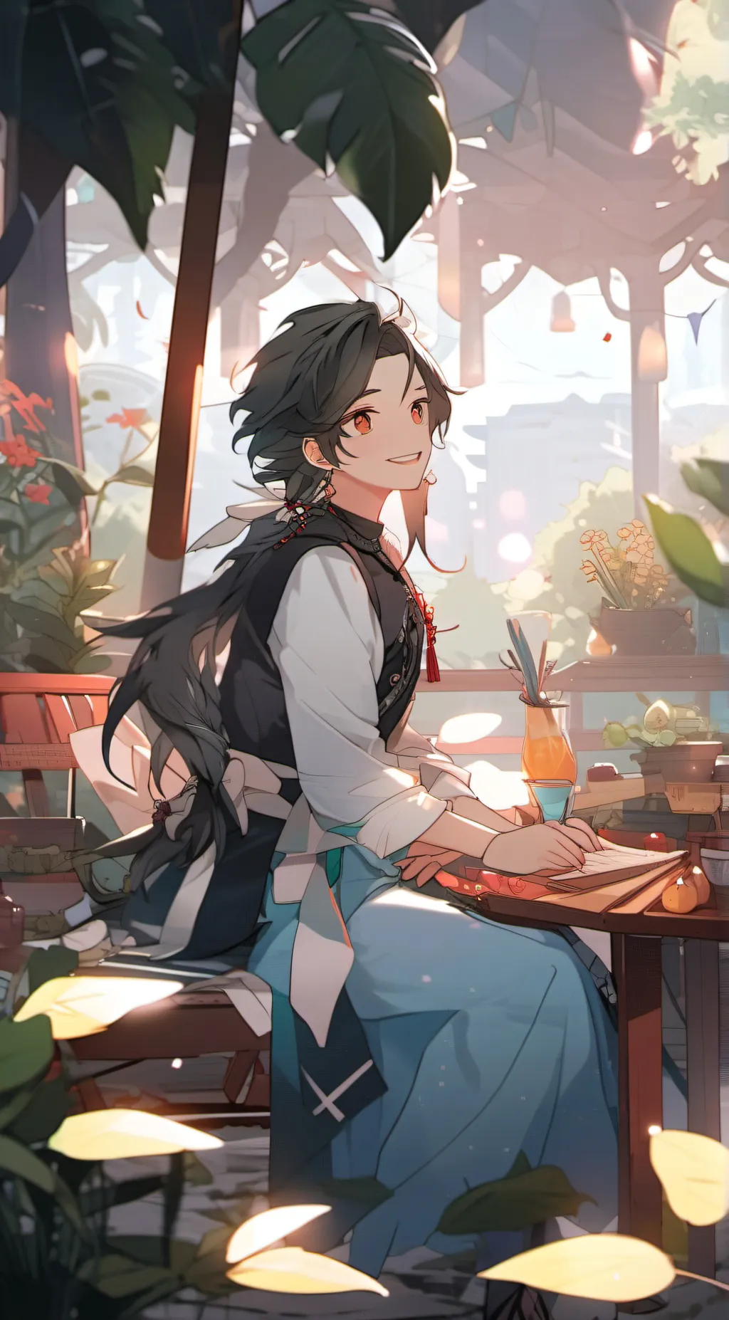 ai character: Levi background