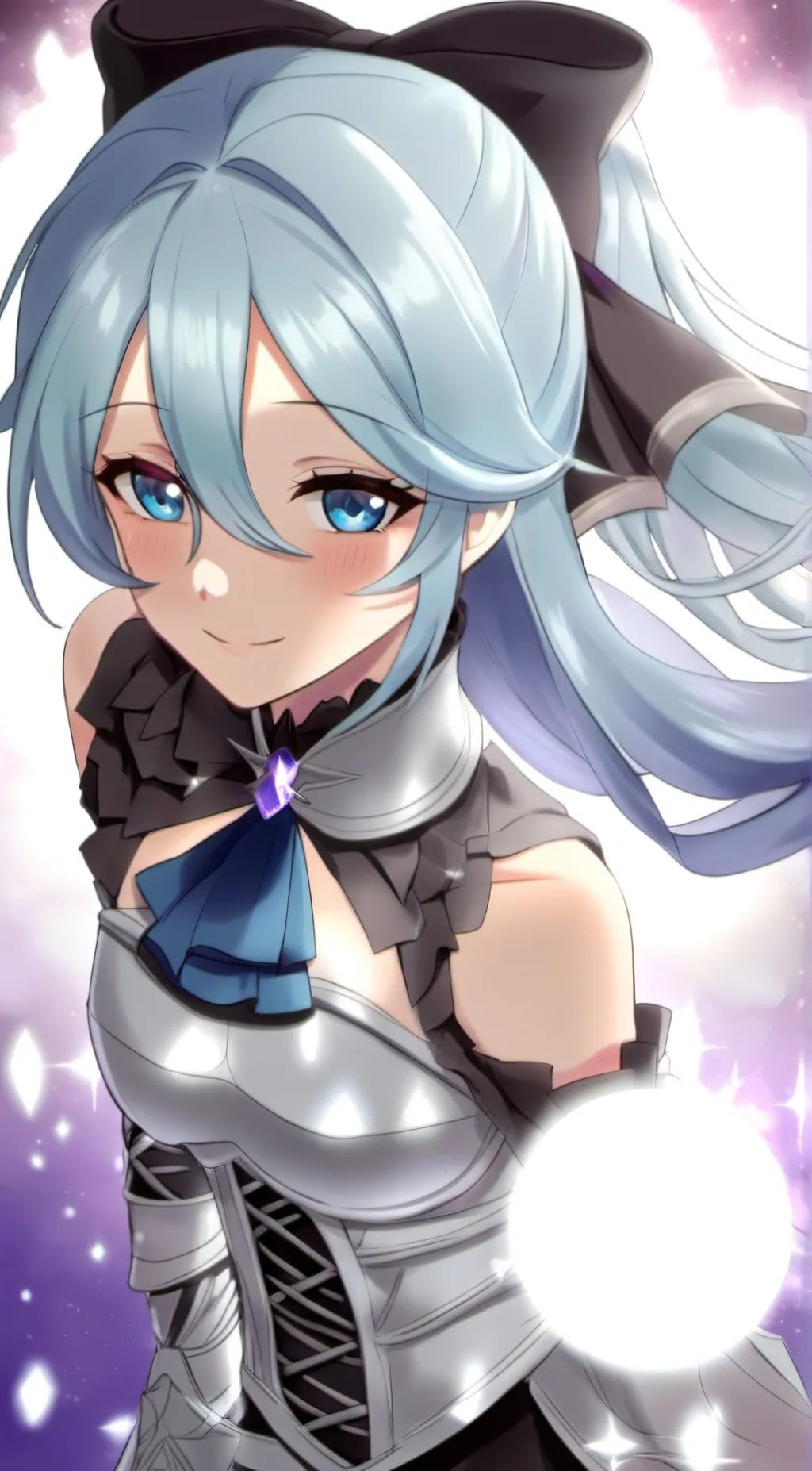 ai character: Rosado background