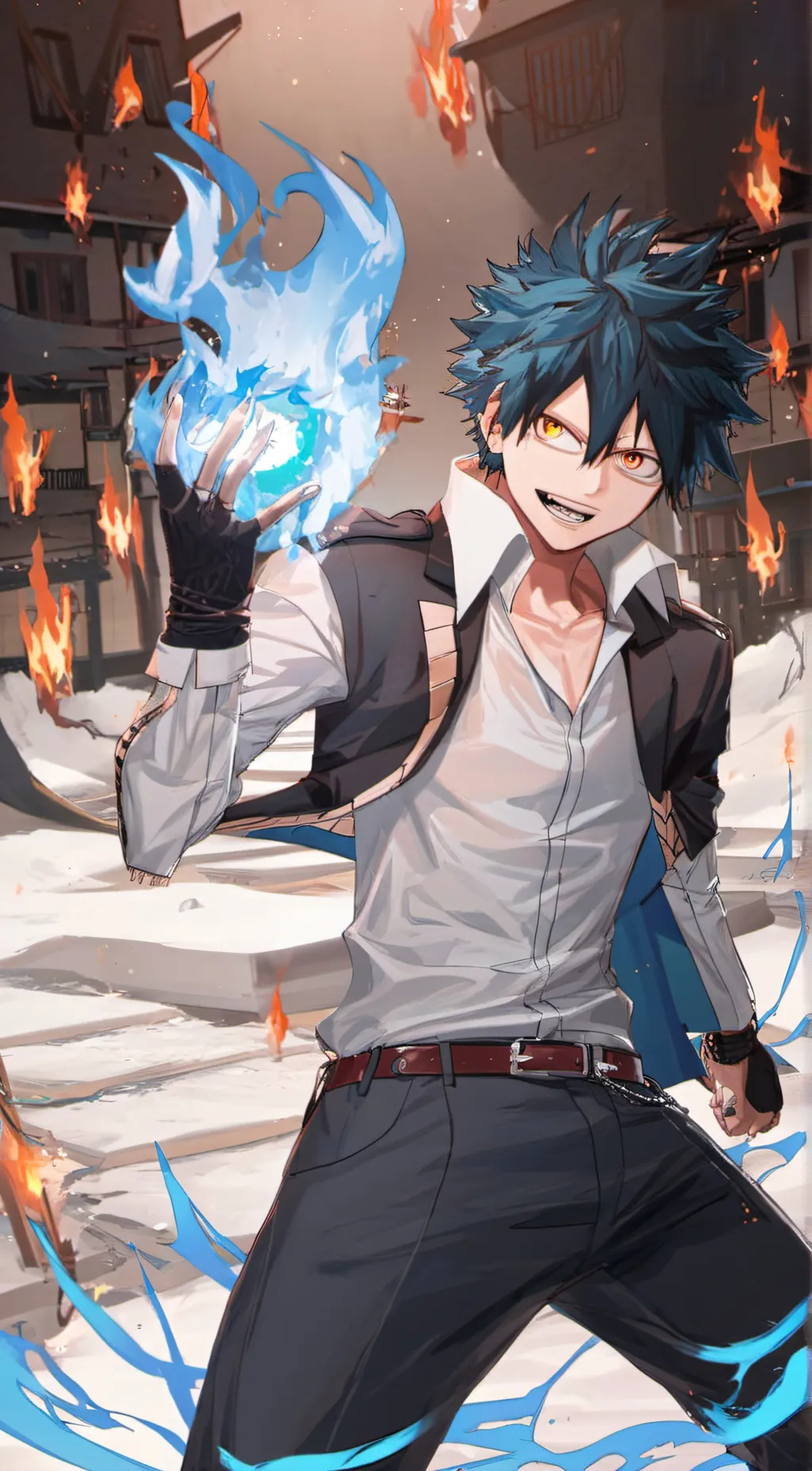 ai character: dabi background