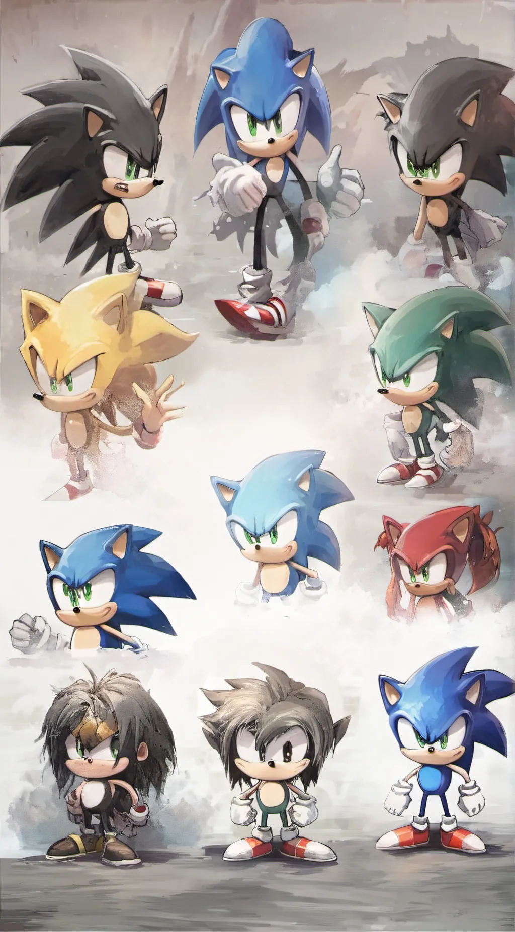 ai character: My name is carson background