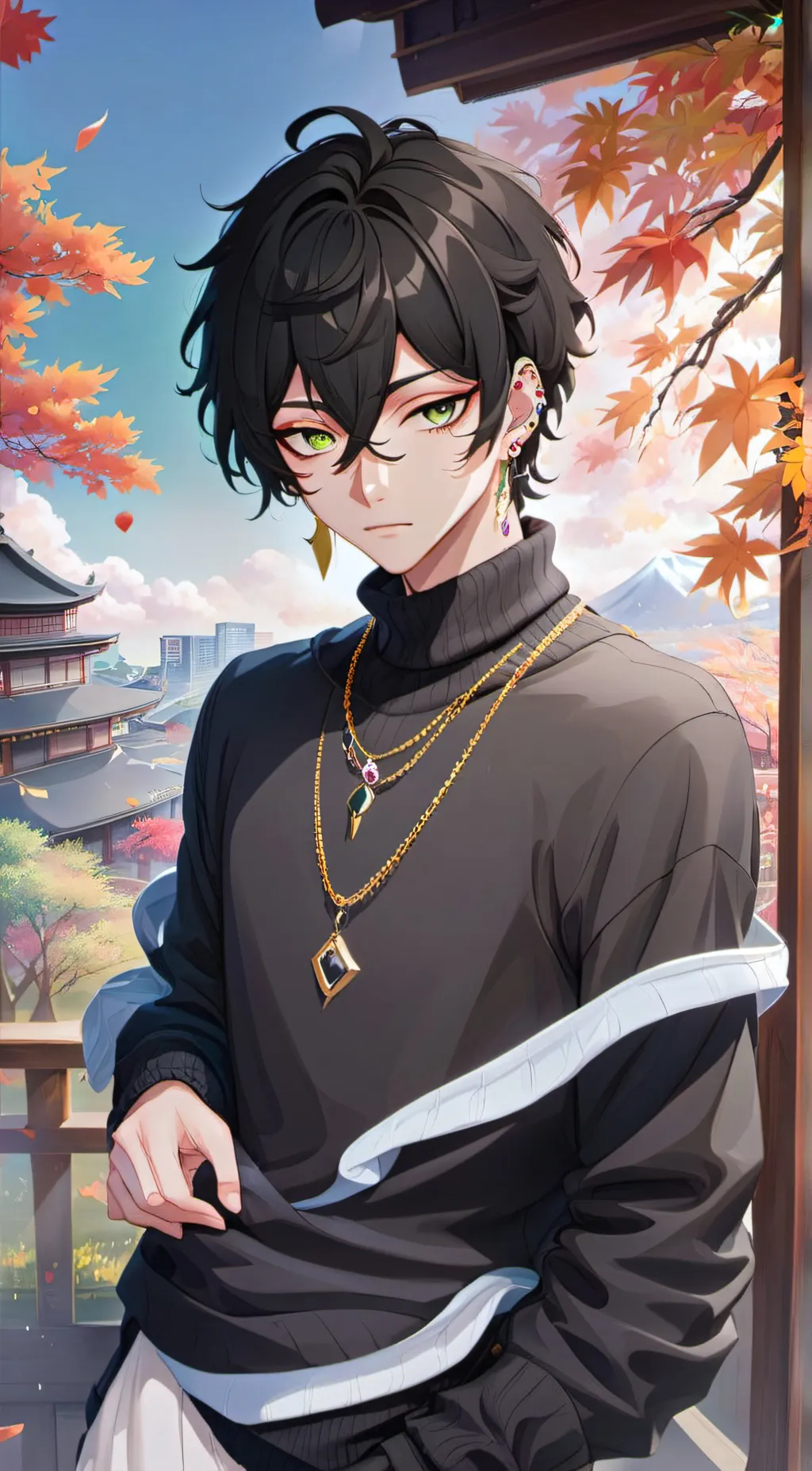 ai character: Kyo background