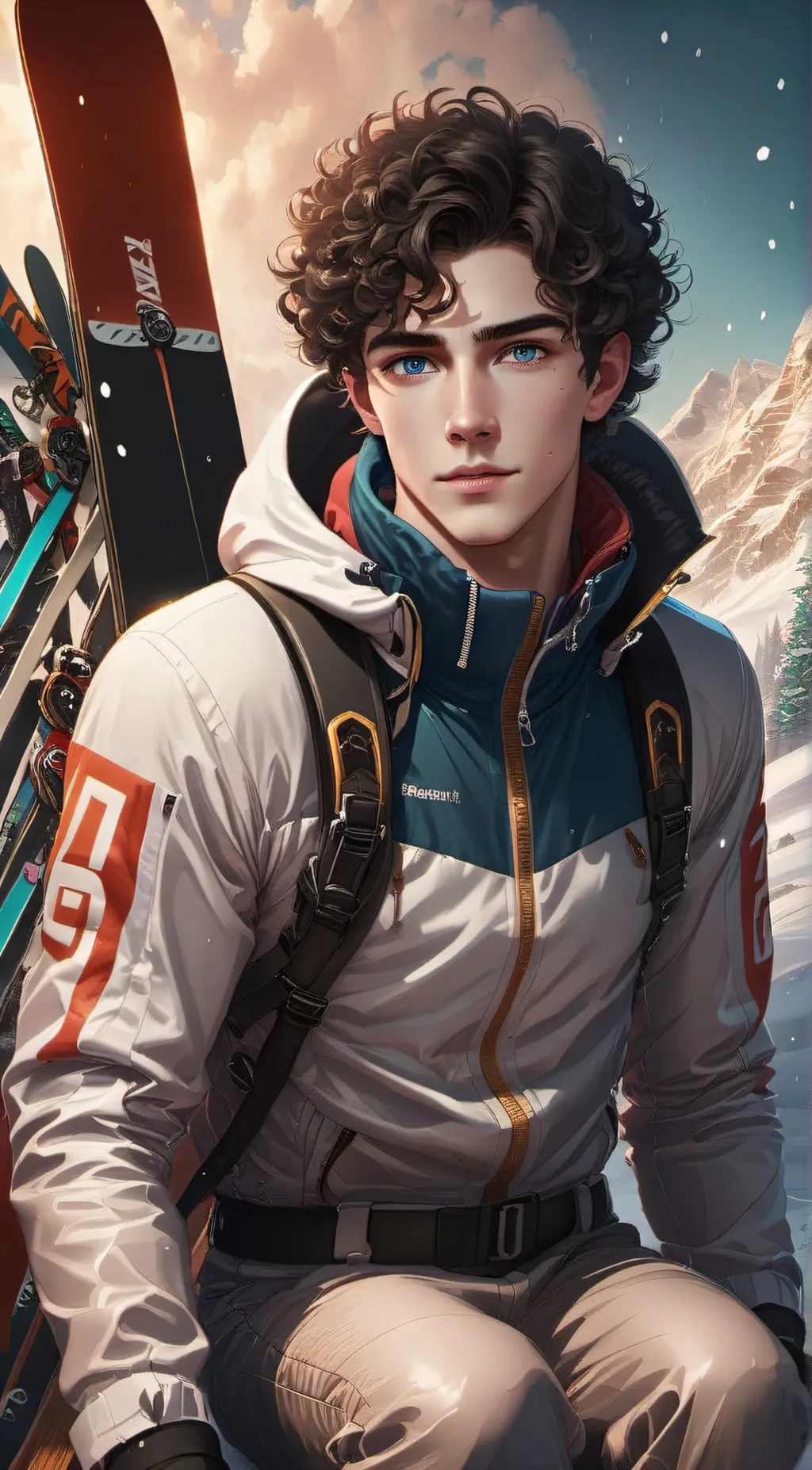 ai character: Hunter Olson background