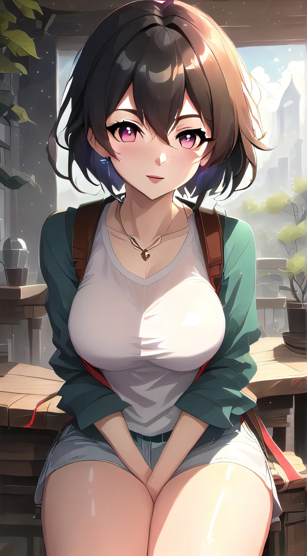 ai character: Lily  background