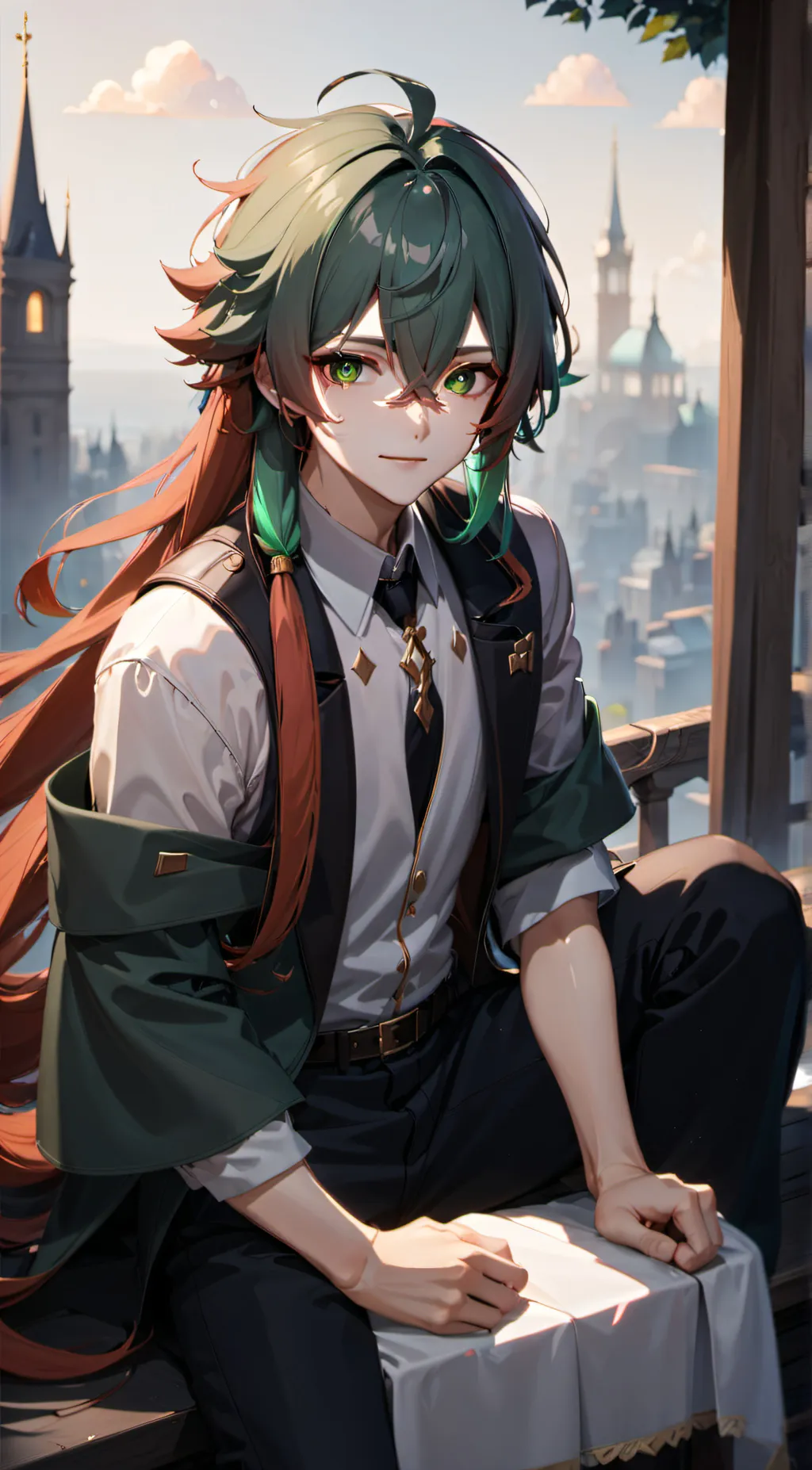 ai character: Raphael 2003 background