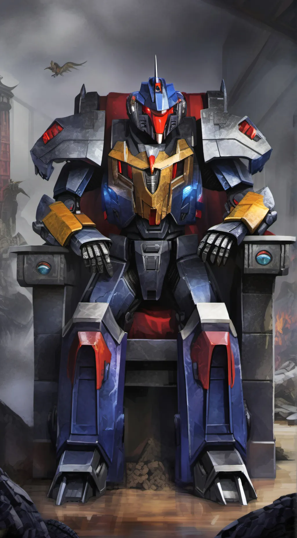 ai character: Gridlock background