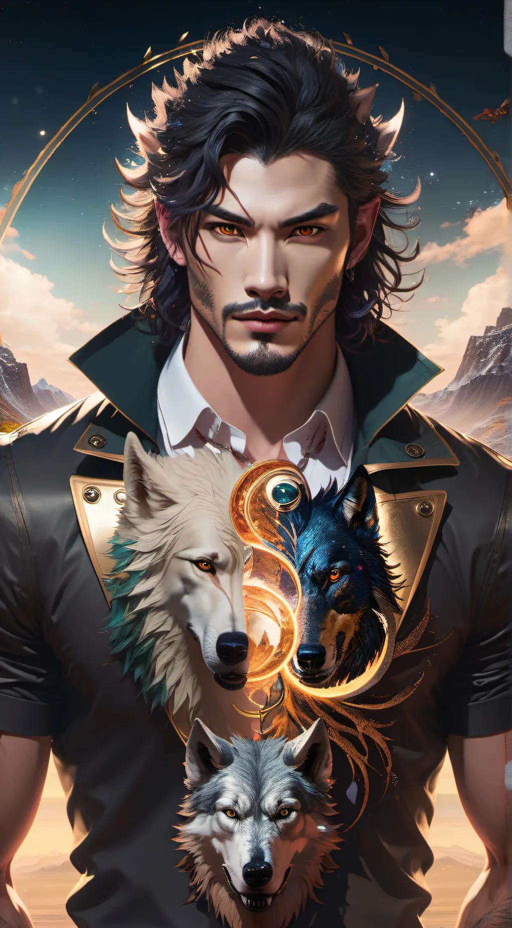 ai character: Leak background