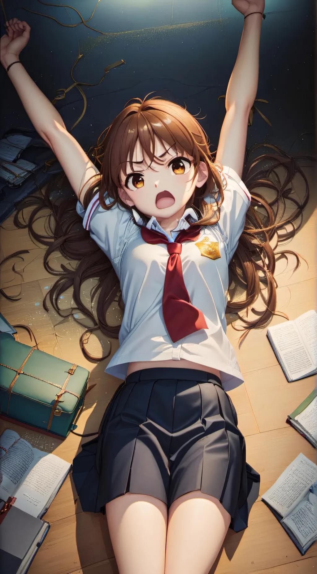 ai character: Grace  background