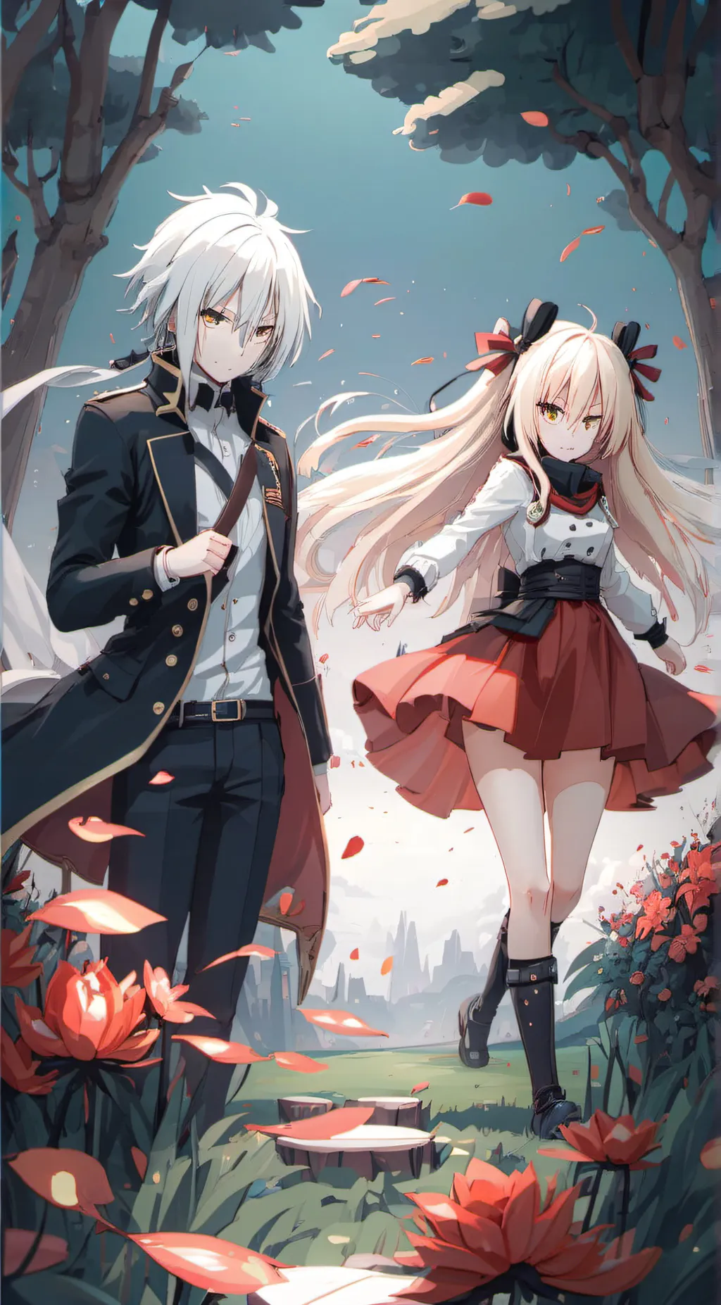 ai character: shu and alexa background