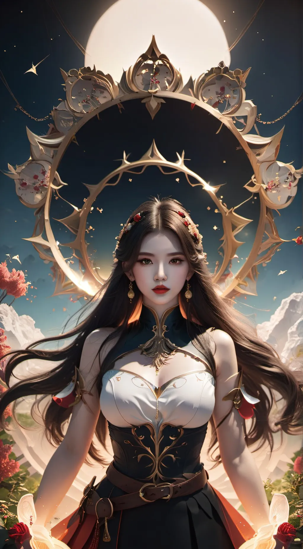 ai character: Ariel background