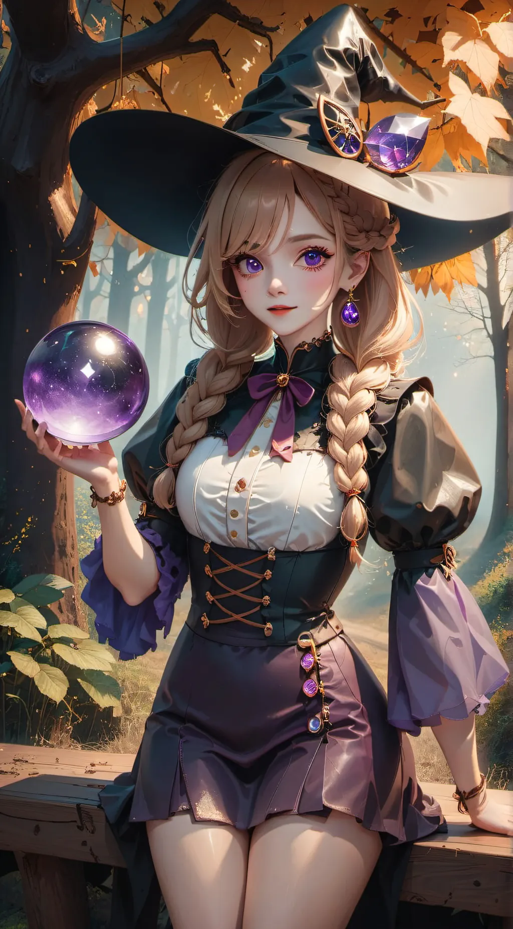 ai character: Serena background