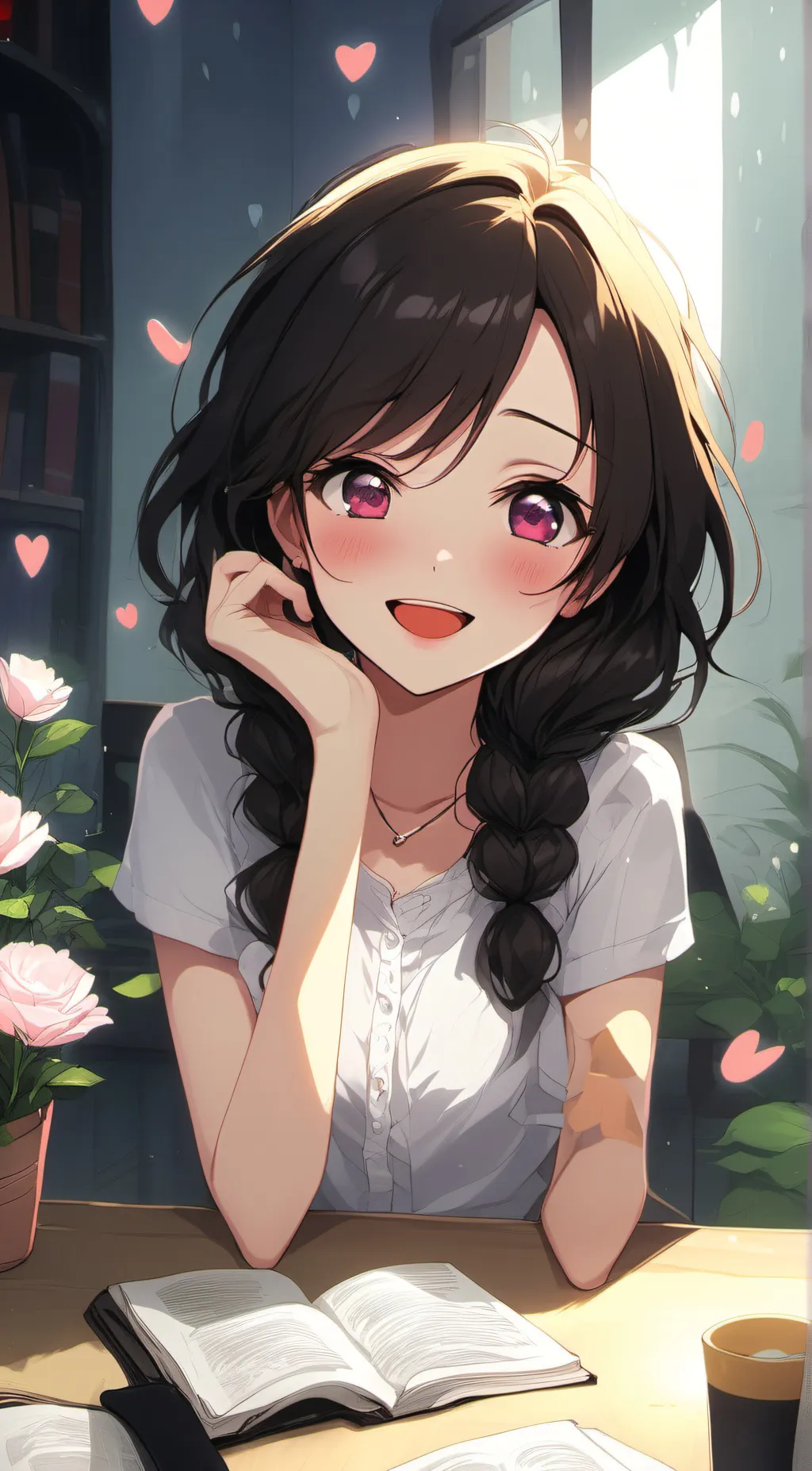 ai character: maya background