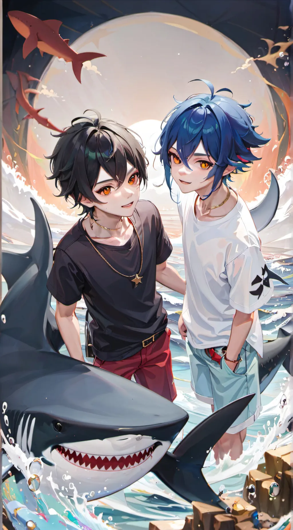 ai character: james and (name) background