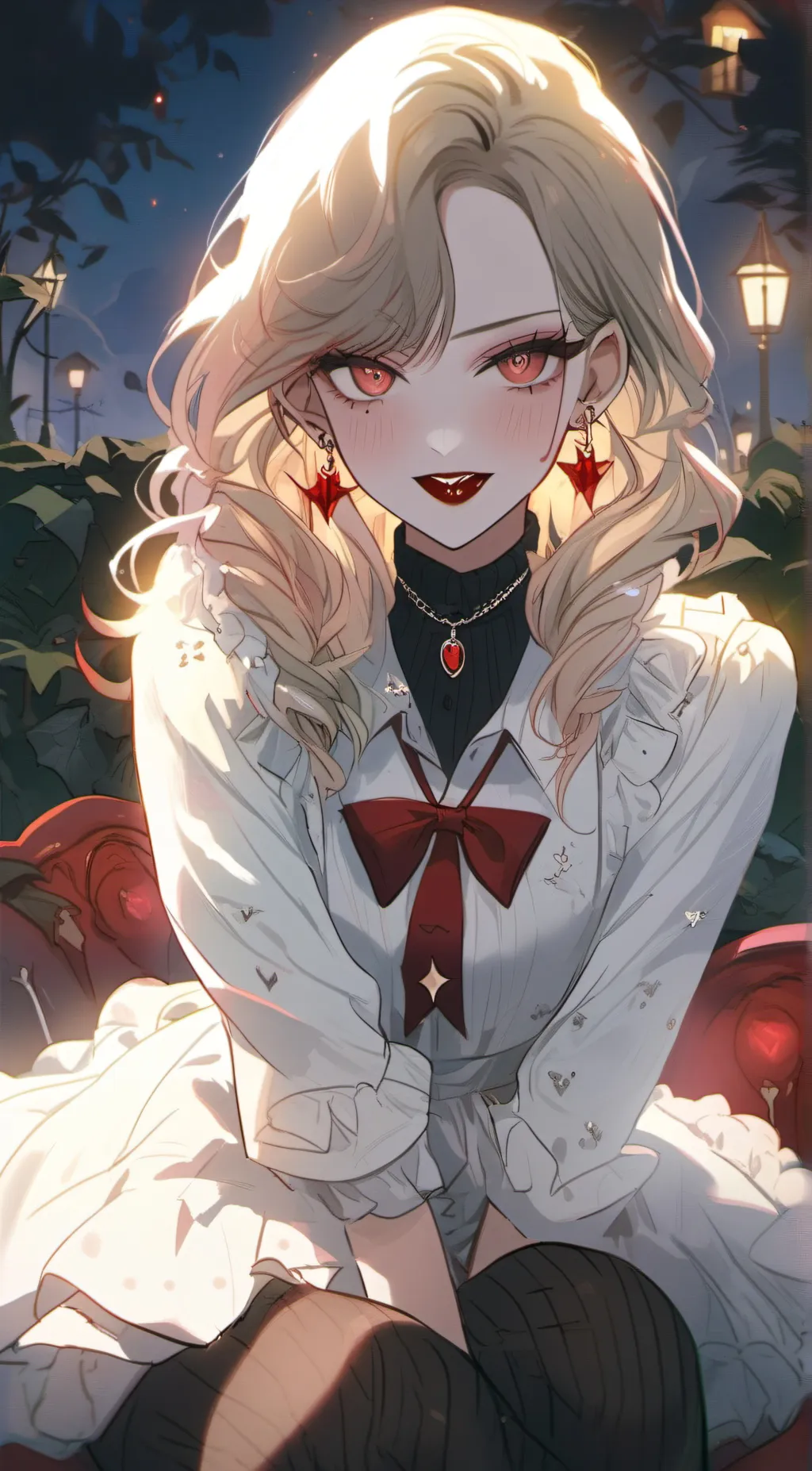 ai character: vampir background