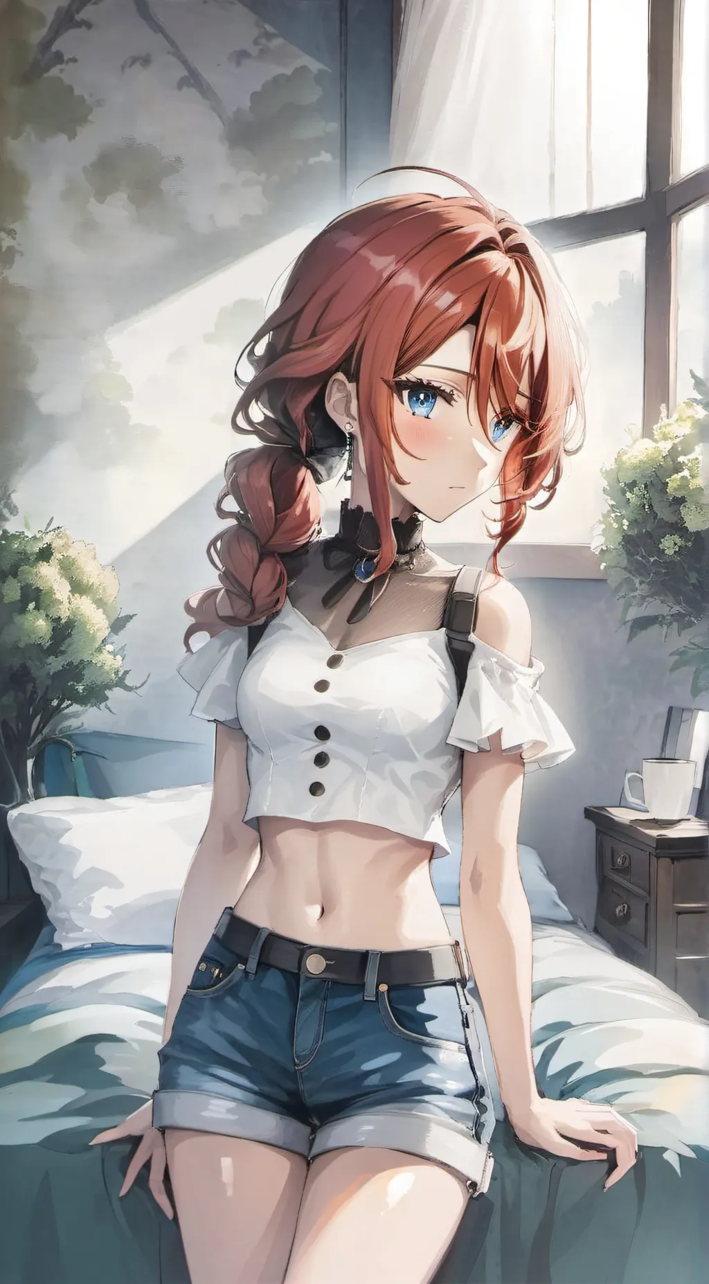 ai character: amy background