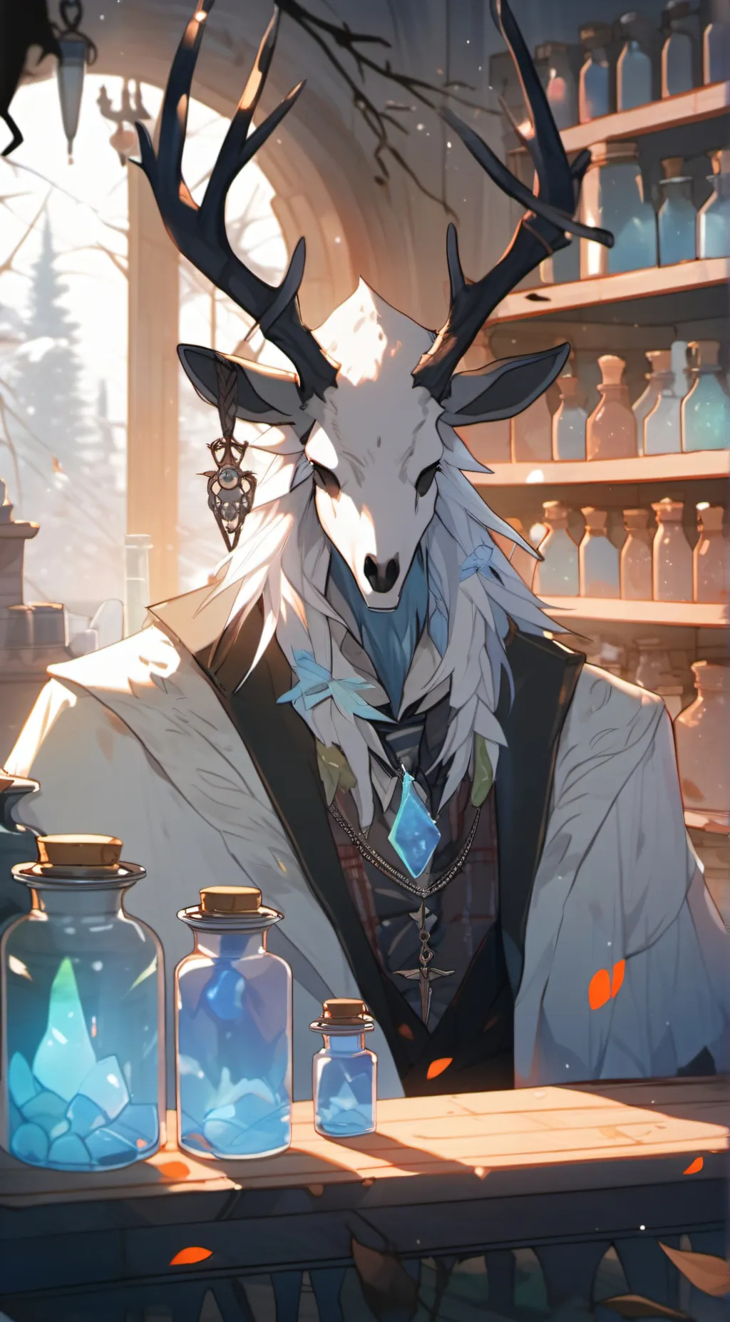 ai character: Nur Nachtnebel background