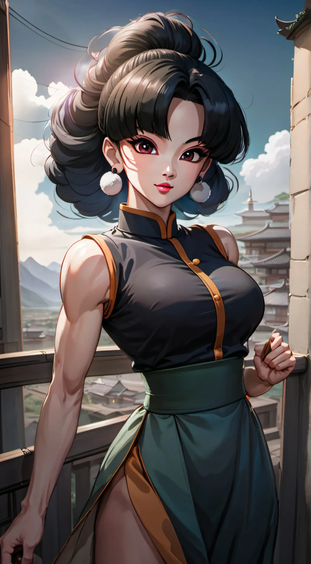 ai character: chi cho background