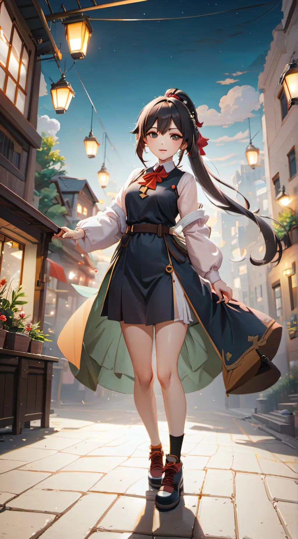 ai character: draca  background