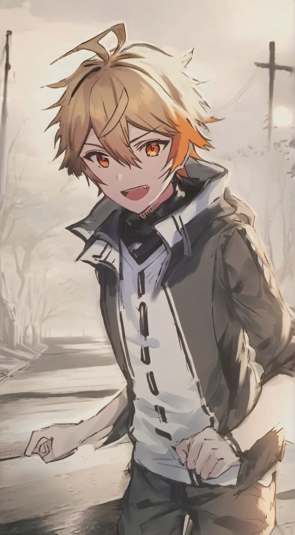 ai character: Teru Tenma background