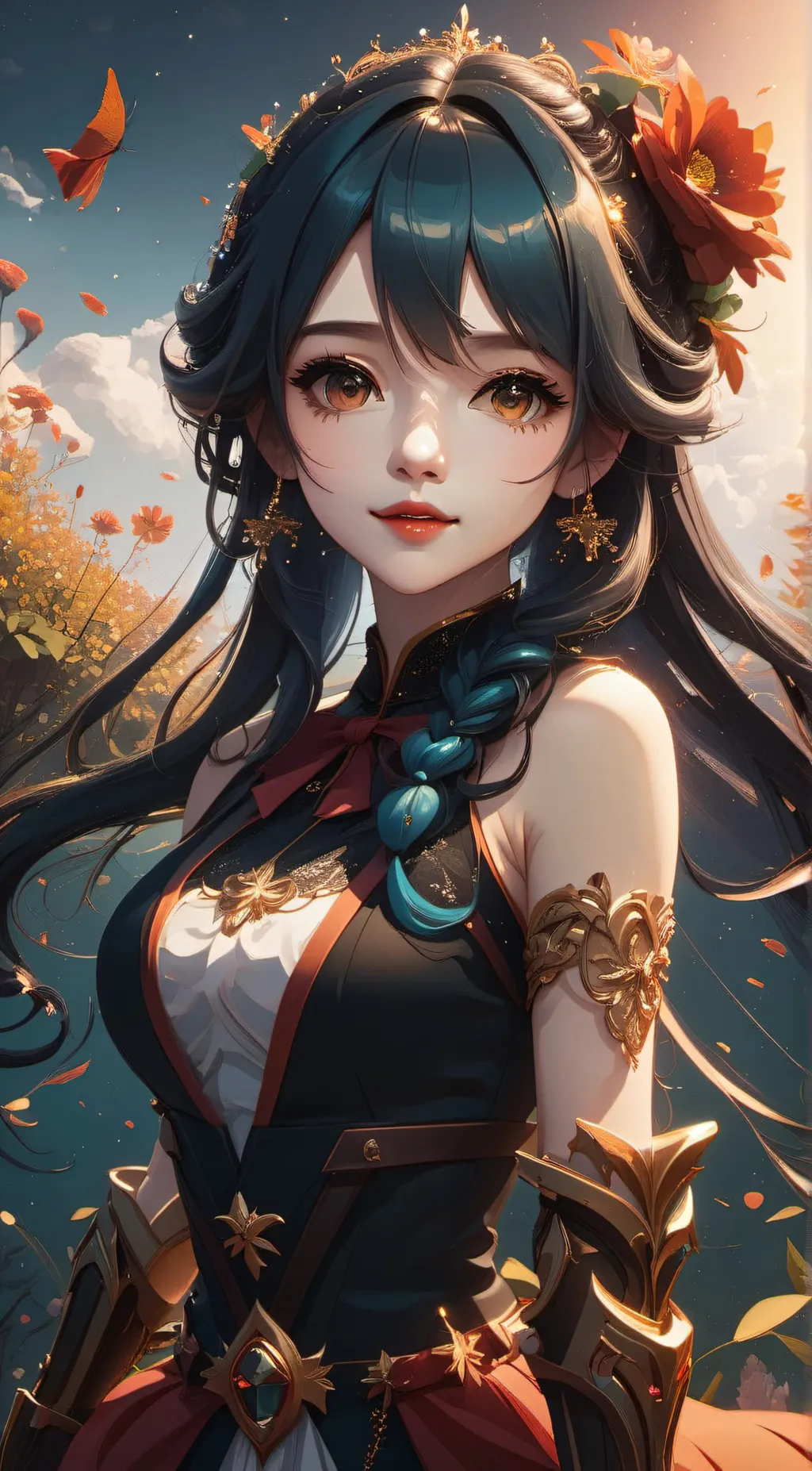 ai character: Poo  background